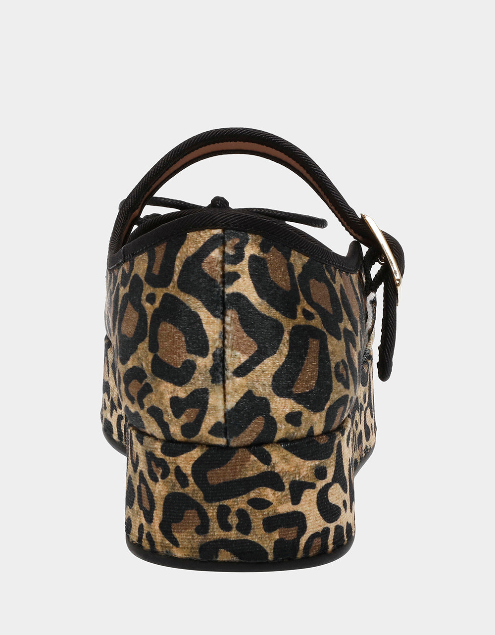 Betsey Johnson Hellena Leopard Print Mary Jane Platform Shoes