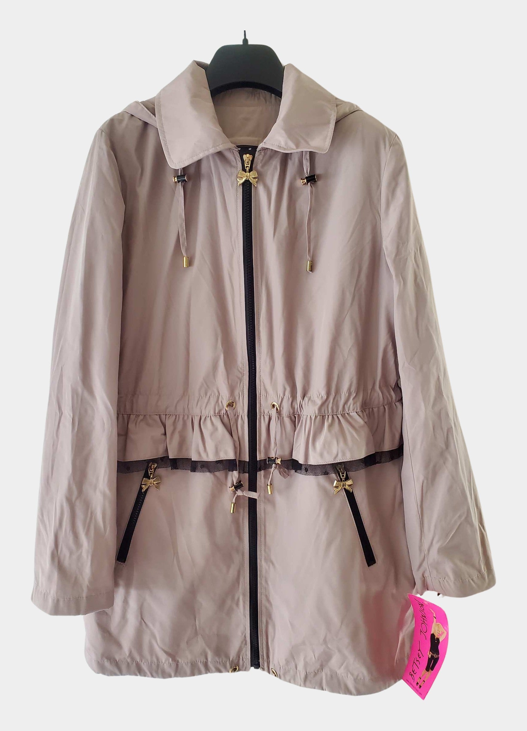 Women's Long Hooded Anorak Jacket with Removable Vest - RE:LUV