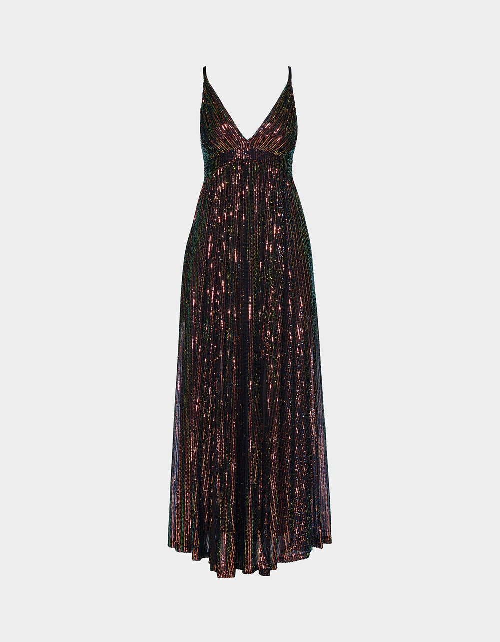 Betsey Johnson James Sequin Maxi Dress for Evening Events