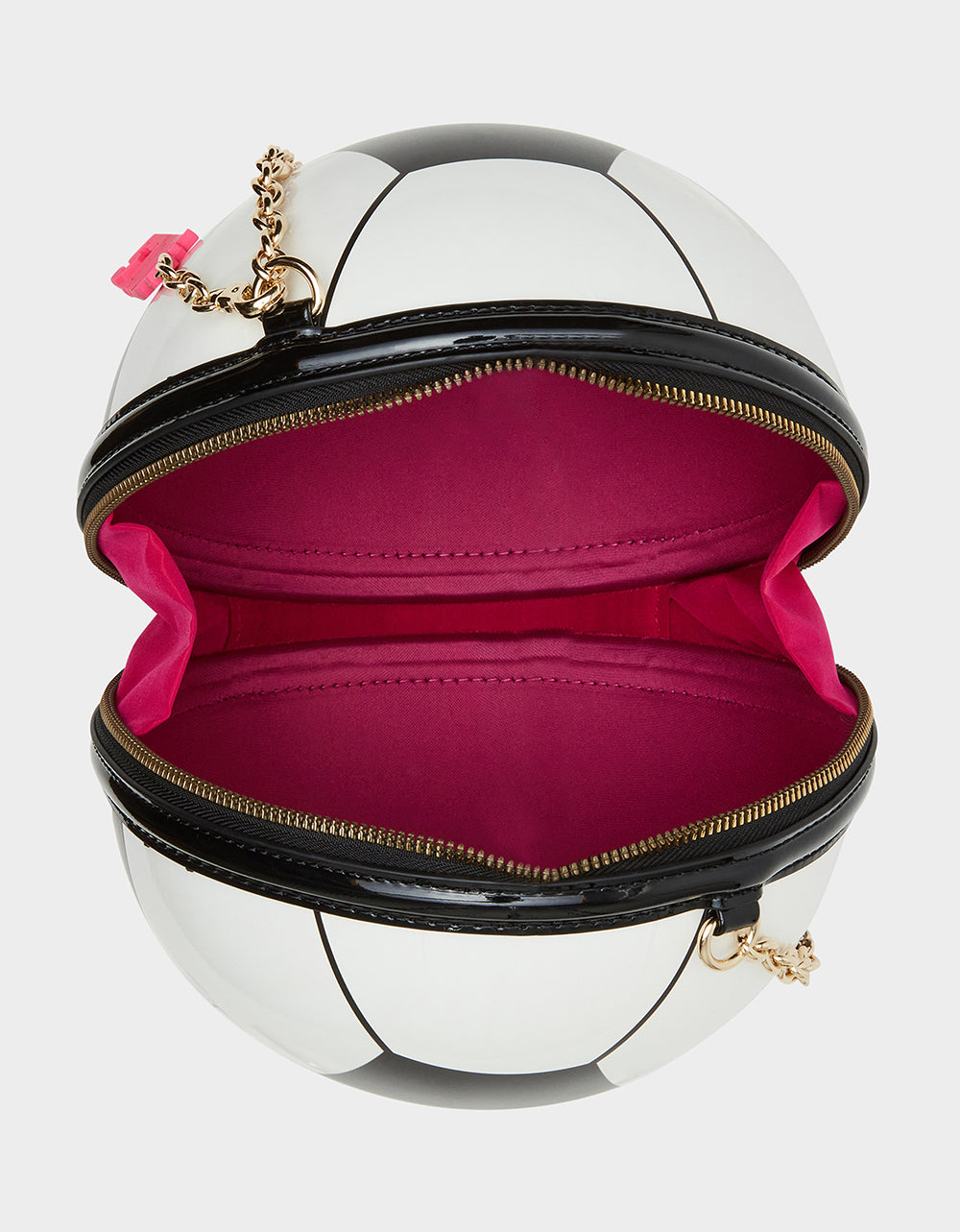 Kitsch Goal Soccer Crossbody Bag - Black Multi Handbag