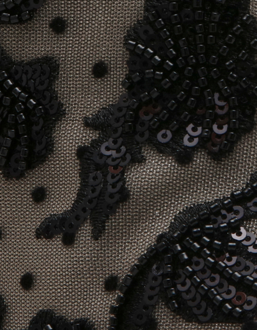 Betsey Johnson MERRI Black Beaded Booties with Block Heel