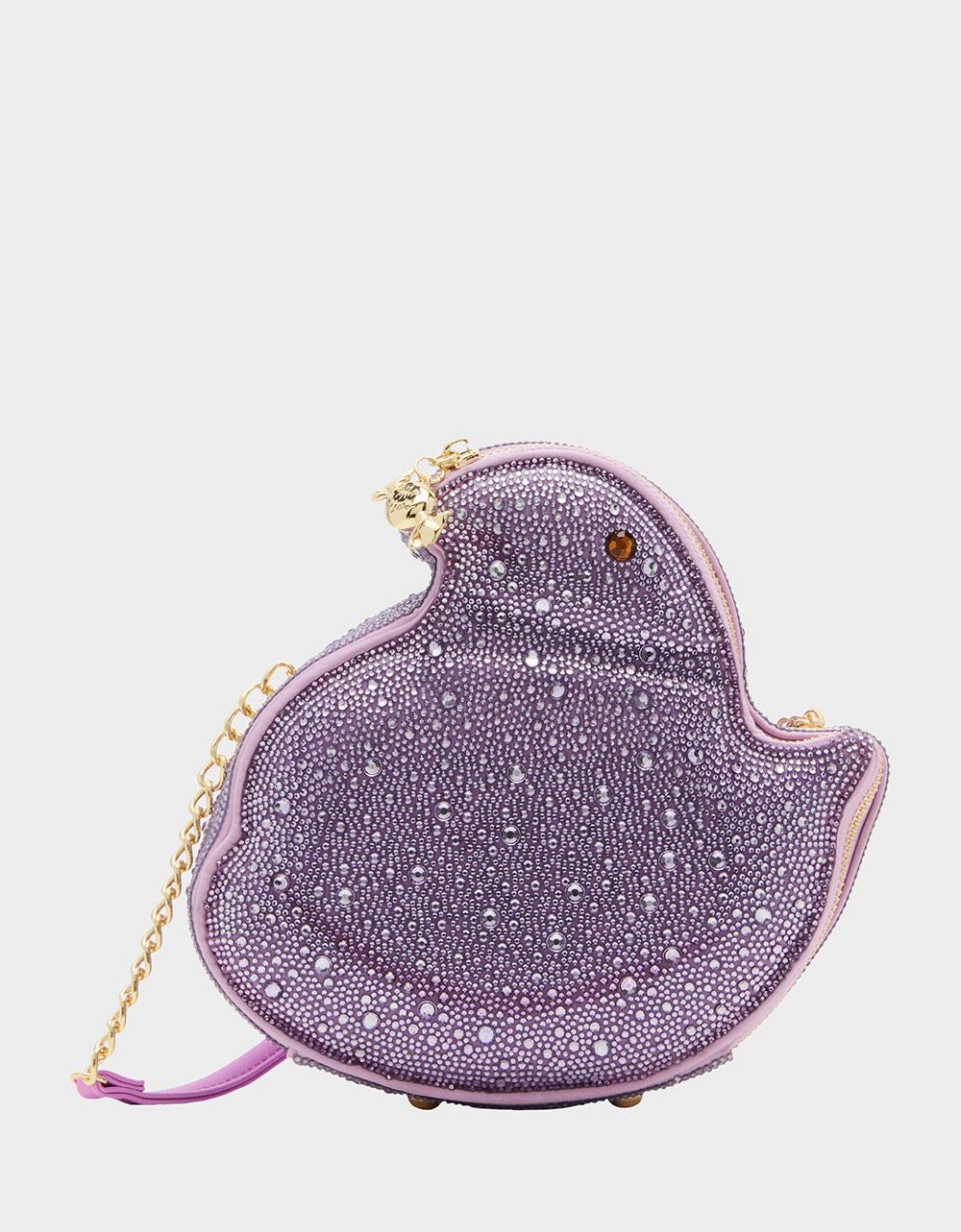 Betsey Johnson PEEPS® Chick Rhinestone Crossbody Bag - Lavender Easter Purse
