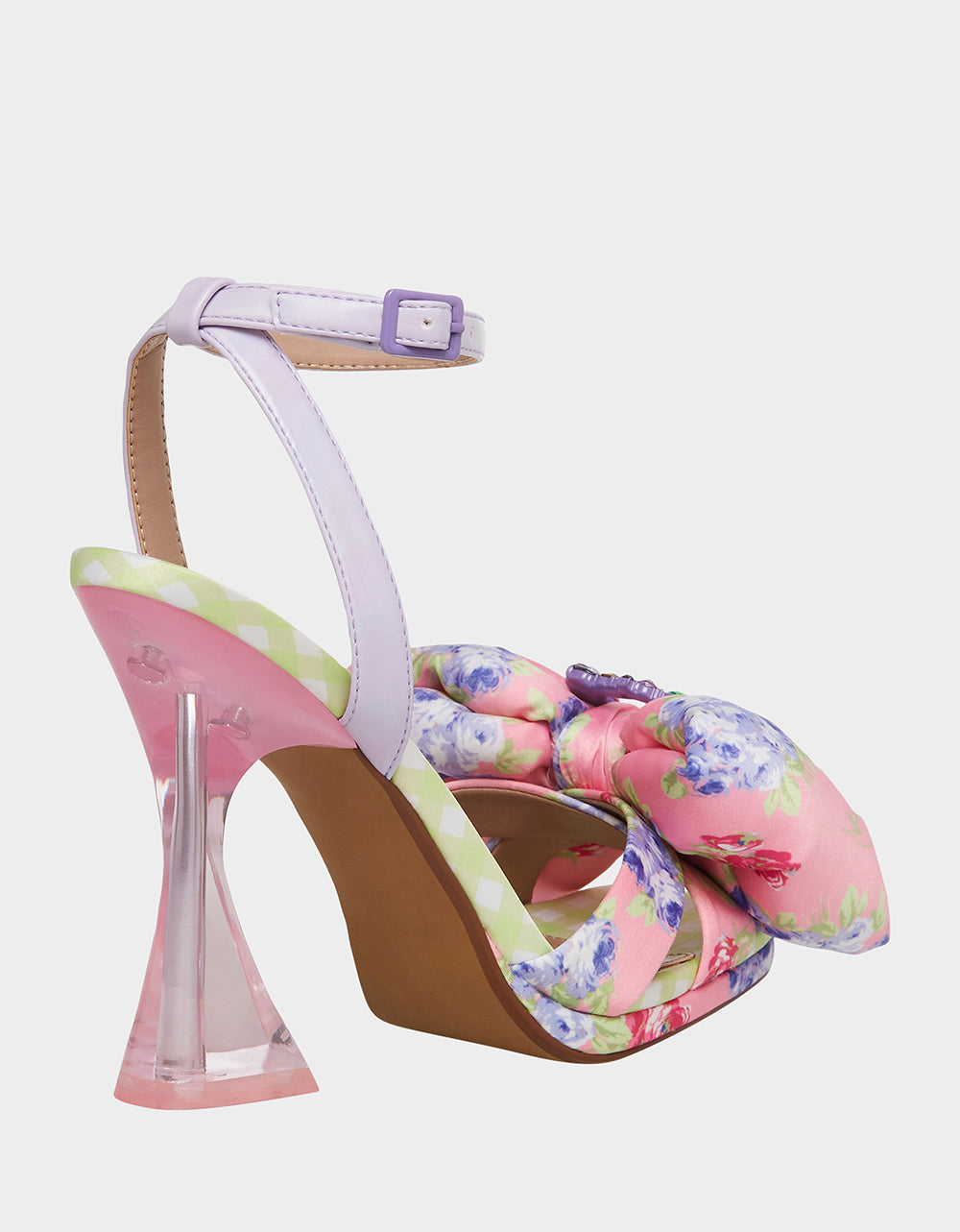 Betsey Johnson Pollie Pink Multi Bow Heels - 4 Inch
