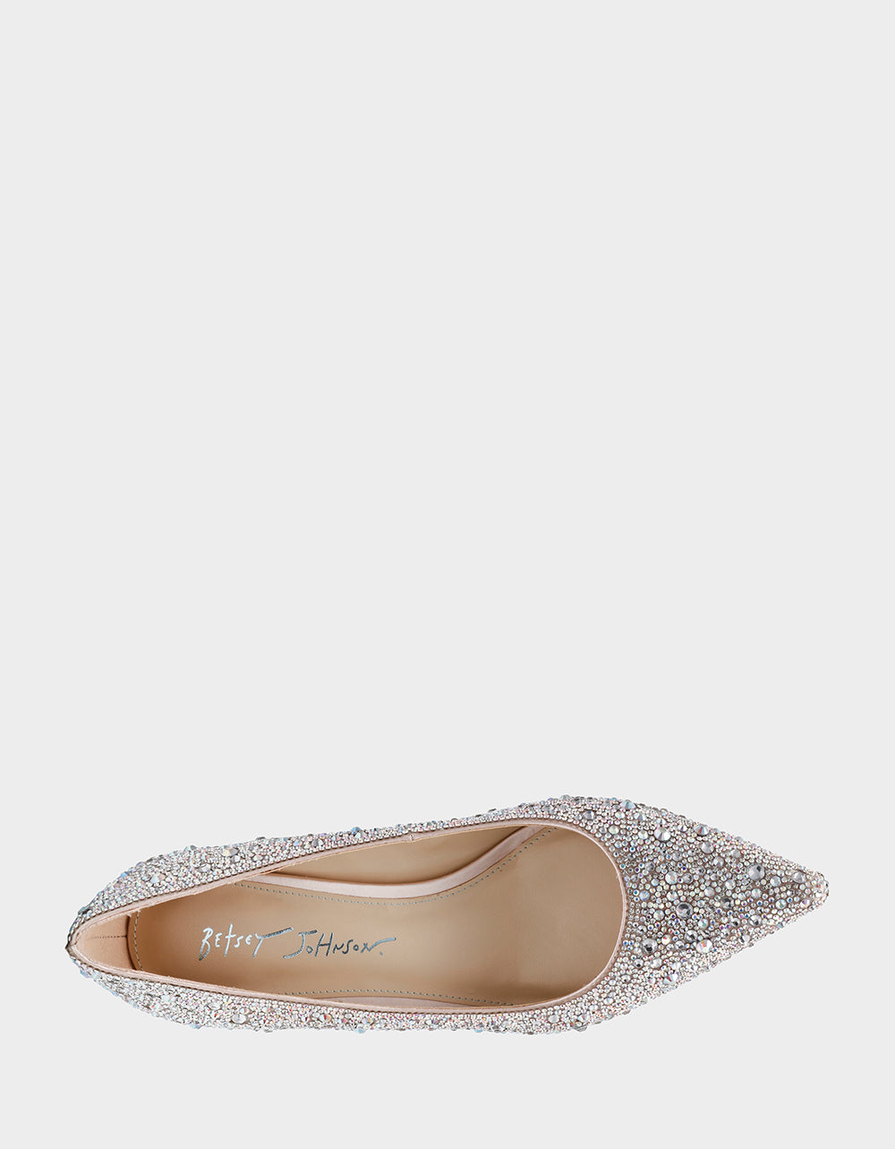 Betsey Johnson SCOUT Rhinestone Kitten Heel Pump for Formal Events