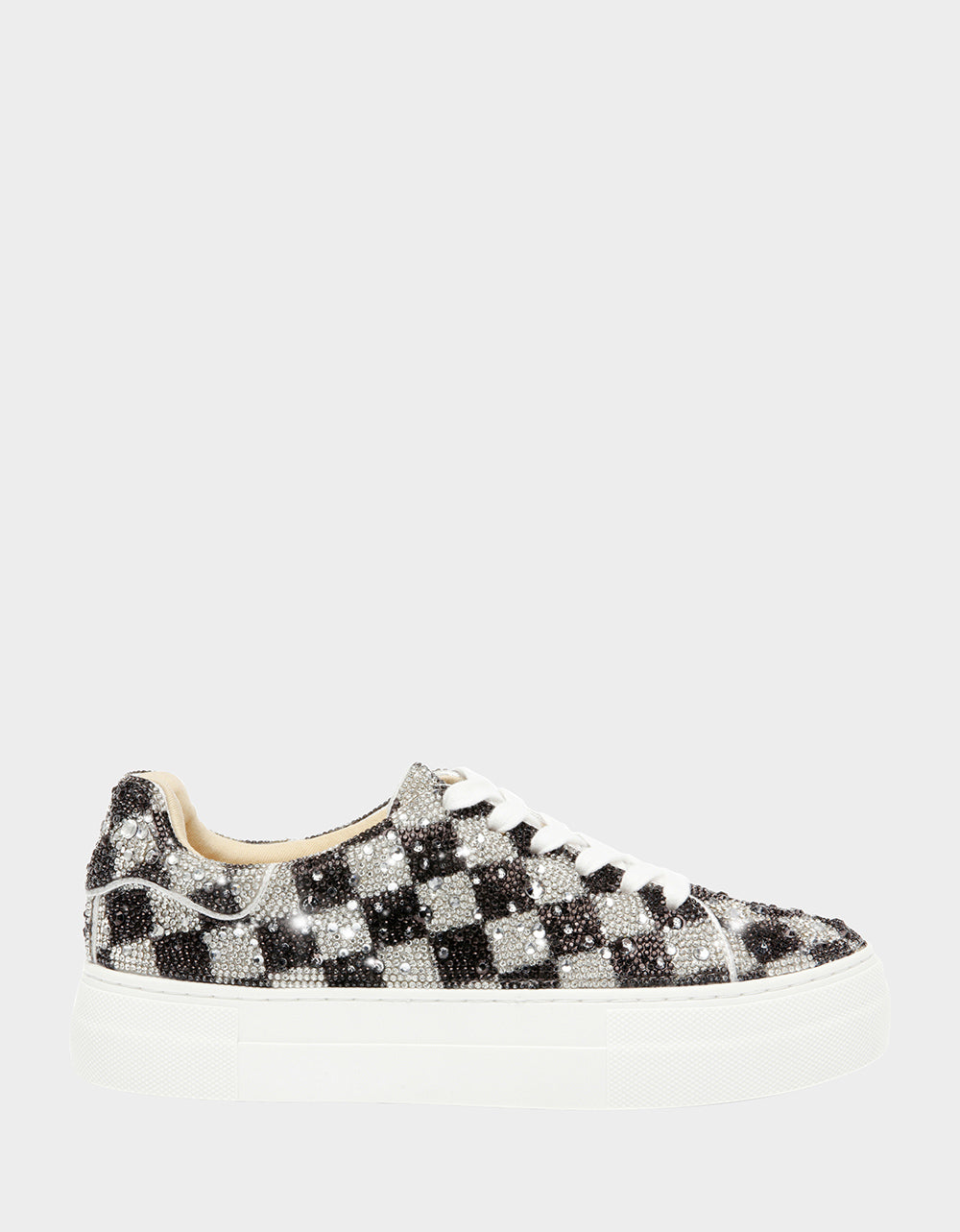 Betsey Johnson SIDNY Rhinestone Platform Sneakers for Women