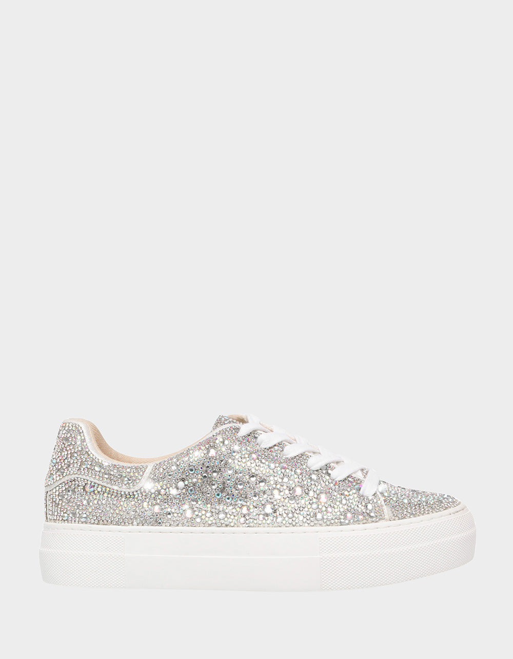 Betsey Johnson SIDNY Rhinestone Sneakers - Sparkly Platform Shoes