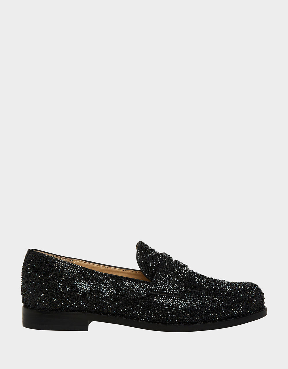 Betsey Johnson ARON Rhinestone Loafer - Glamorous Slip-On Shoe