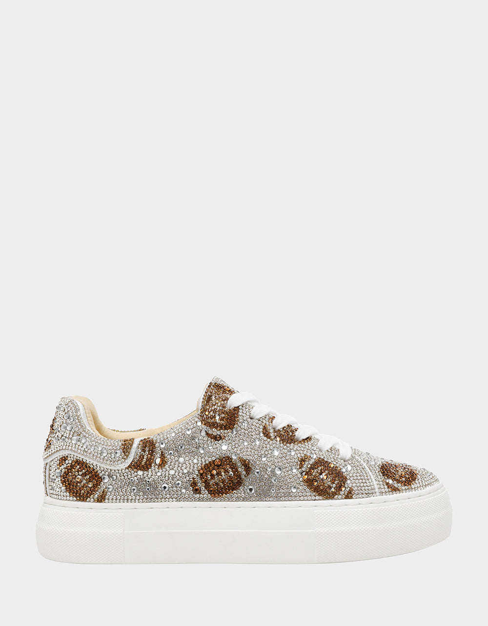 Betsey Johnson SIDNY Rhinestone Platform Sneakers