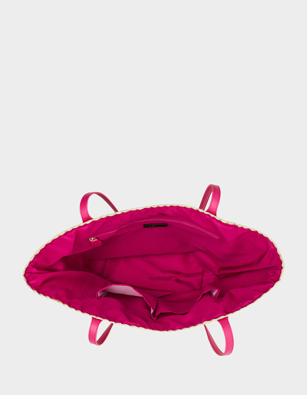 Sunshine Tote Bag - Woven Straw Shoulder Bag with Colorful Lettering