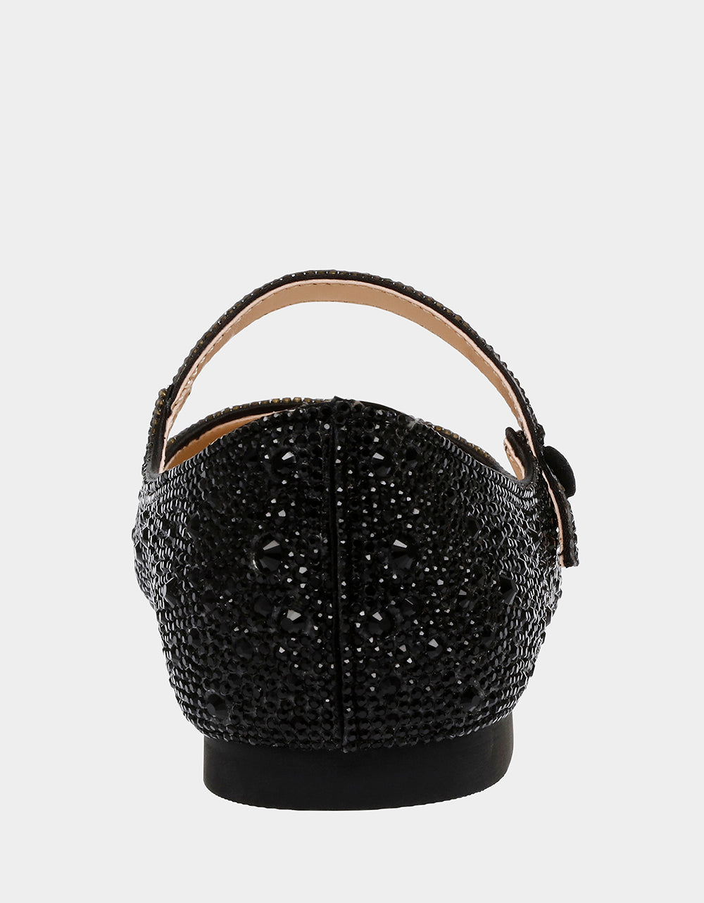 Betsey Johnson TESS Rhinestone Mary Jane Flats - Sparkly Ballet Shoes