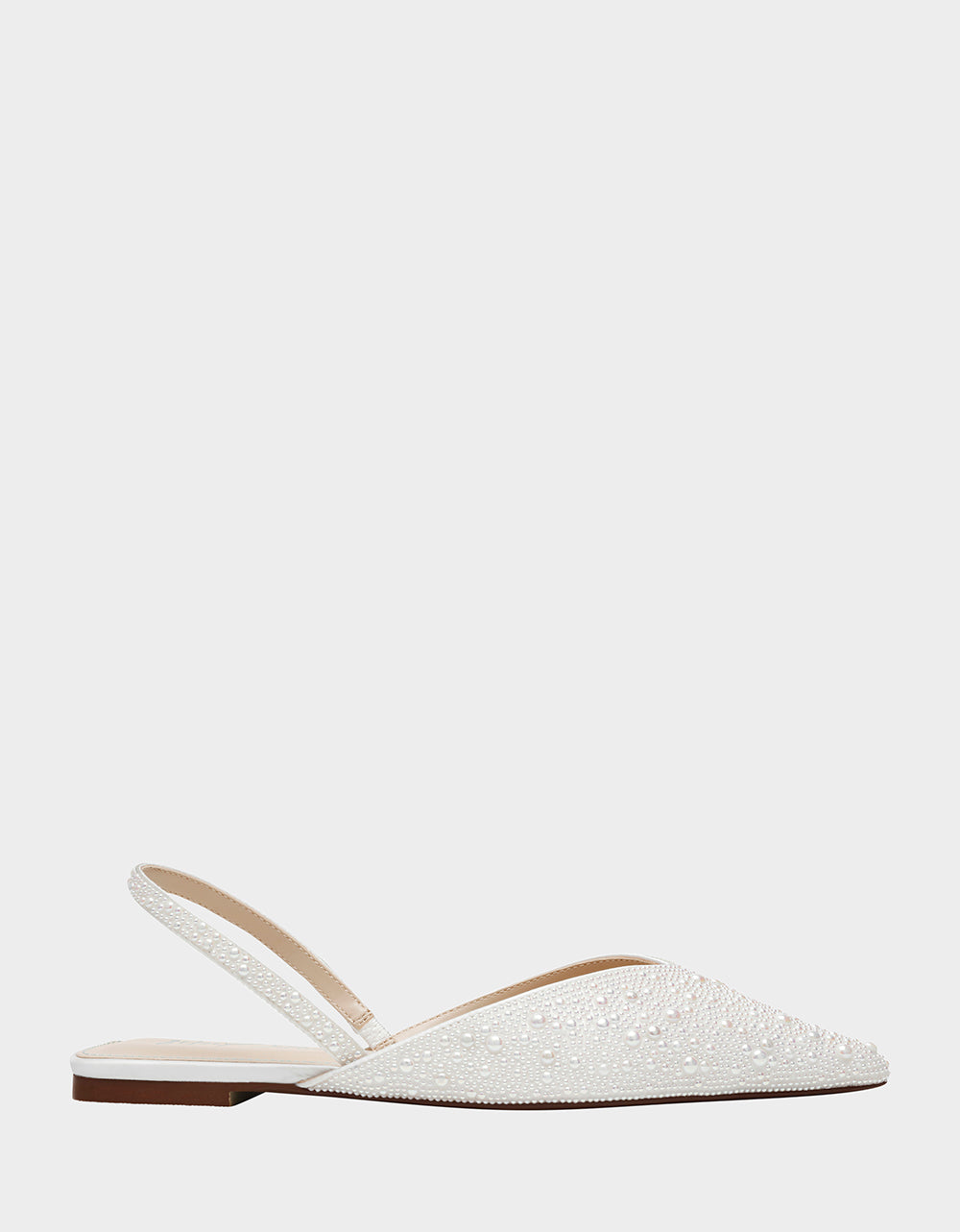 Betsey Johnson VANCE Pearl Slingback Ballet Flats for Women