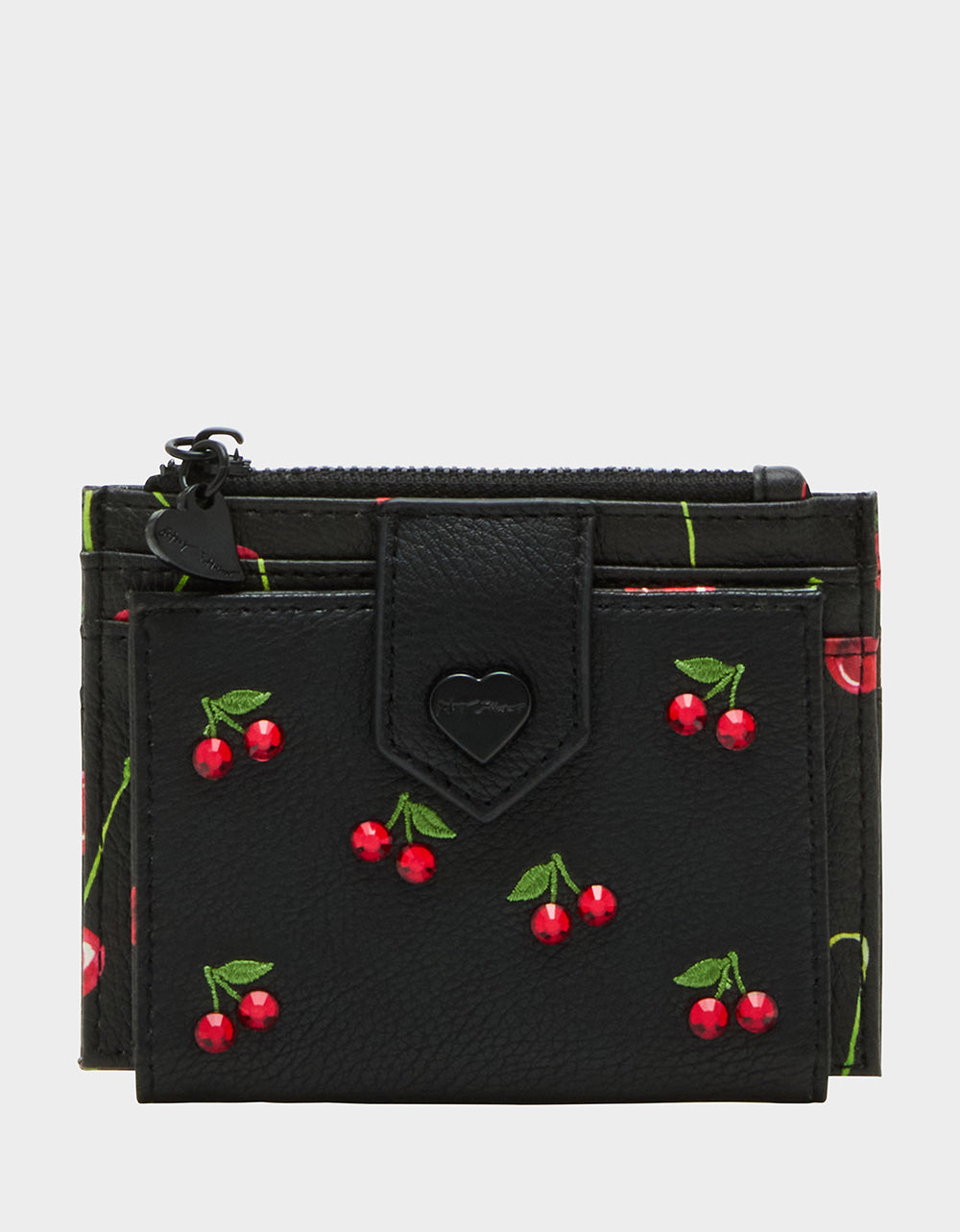 Betsey Johnson Cherry Print Bifold Wallet - Stylish Card Holder