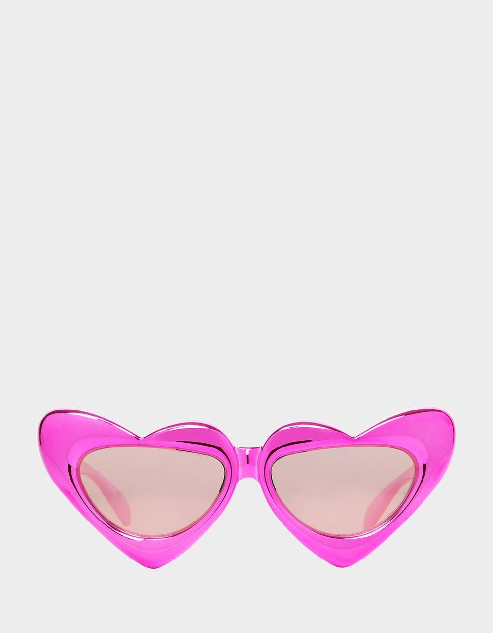 Pink Heart-Shaped Sunglasses with UV Protection - Sweetheart Sunnies