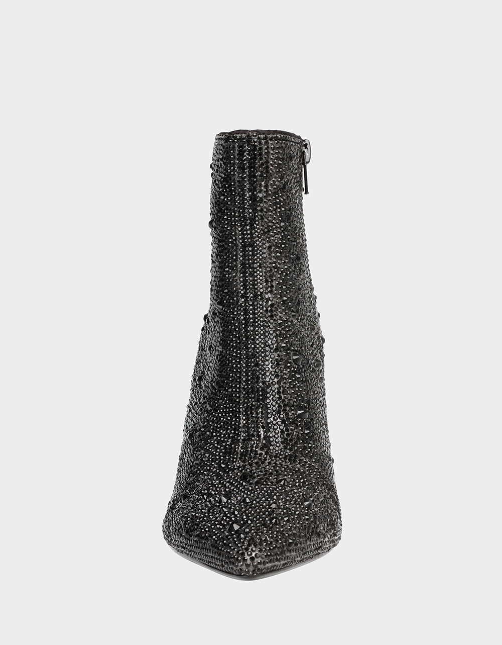 Betsey Johnson Cady Rhinestone Ankle Booties with Block Heel
