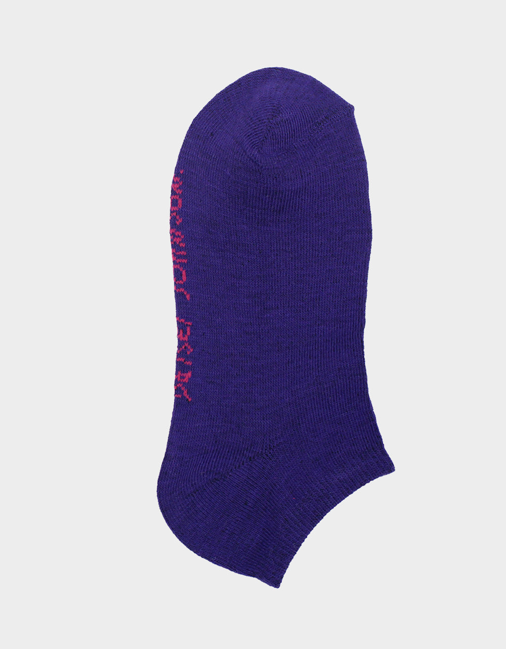 Halloween Witch Socks 10-Pack - Low Cut Purple & Orange Design