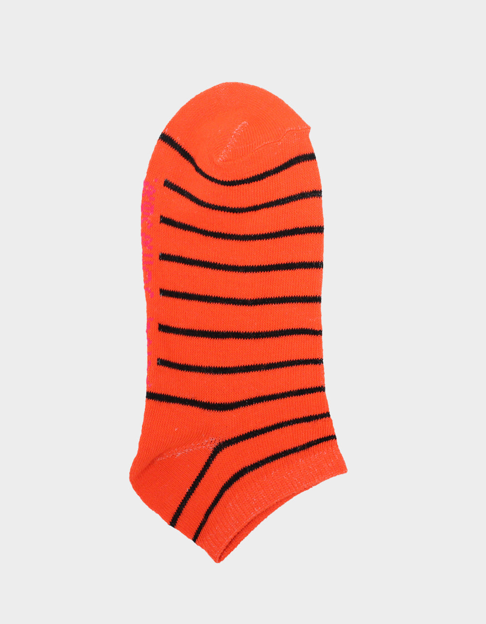 Halloween Witch Socks 10-Pack - Low Cut Purple & Orange Design